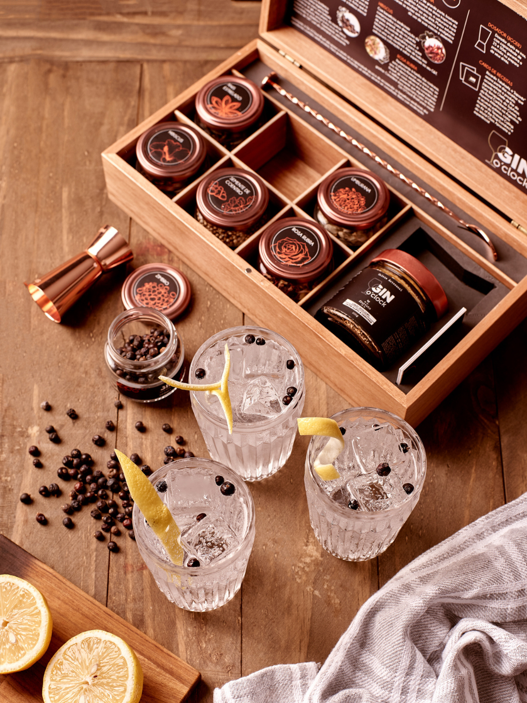Diferenciais Kit Gold | Gin o'Clock