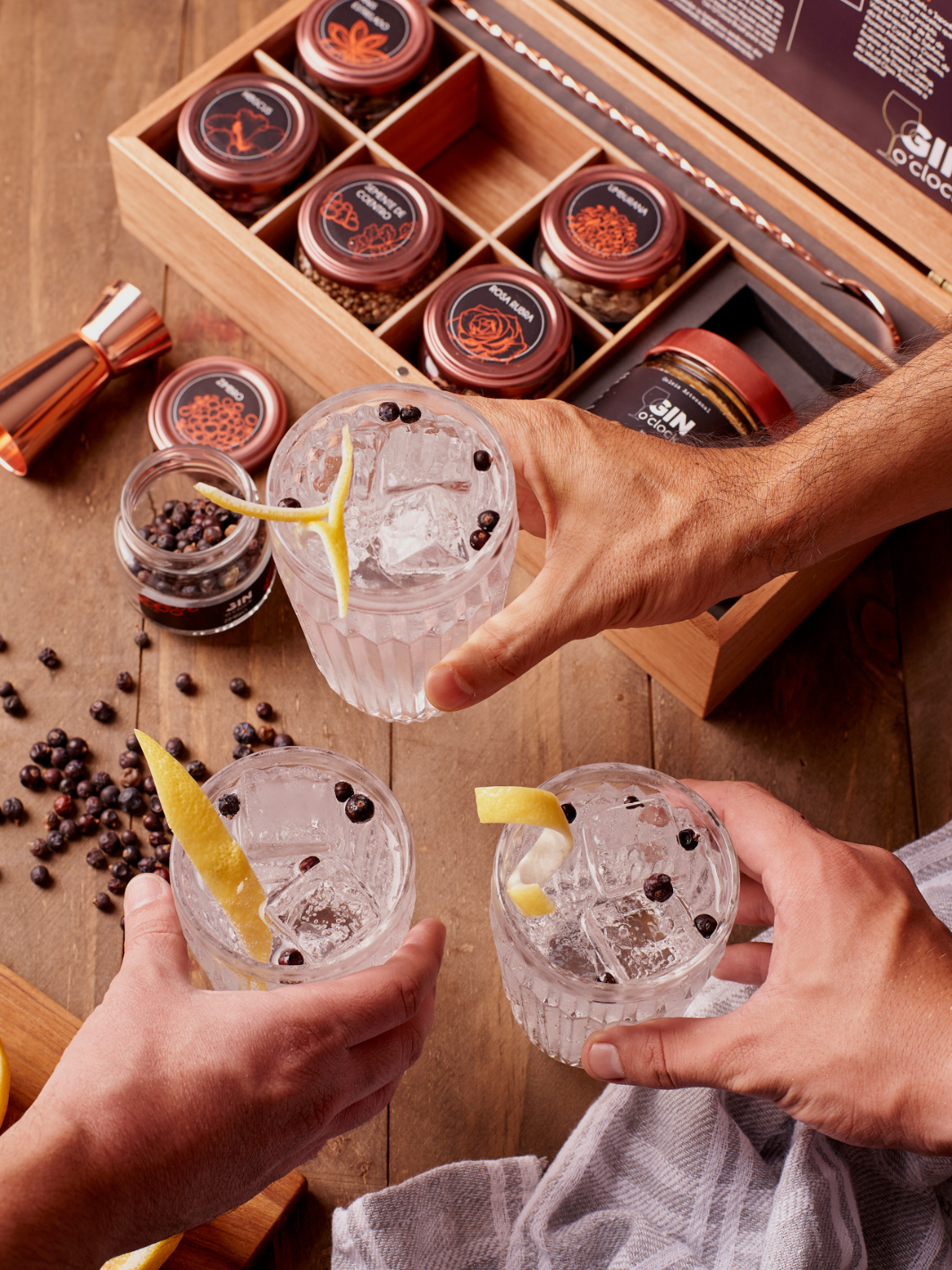 Diferenciais Kit Gold | Gin o'Clock