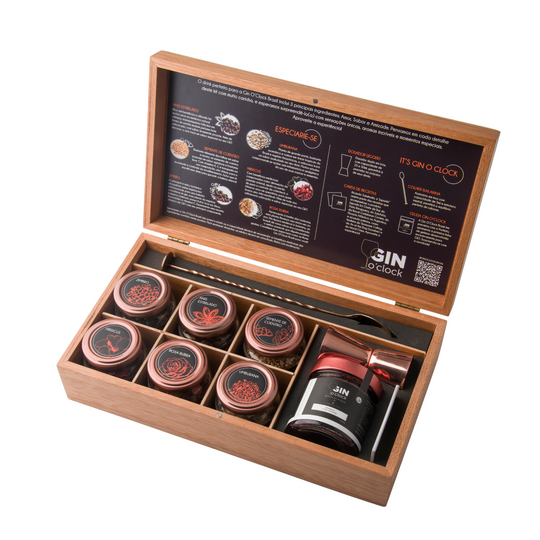 Kit Gold Ateliê de Brindes - Kit Gin Tonica